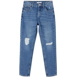 Name It Girls Relaxed Mom Jeans / Blue